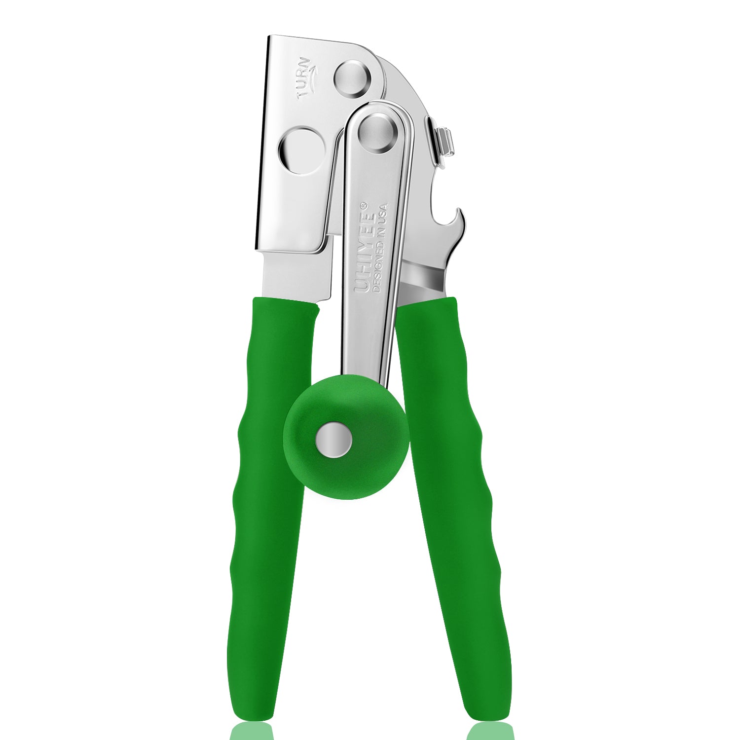 UHIYEE Commercial Crank Handle Can Opener with Magnetic Lid Lifter
