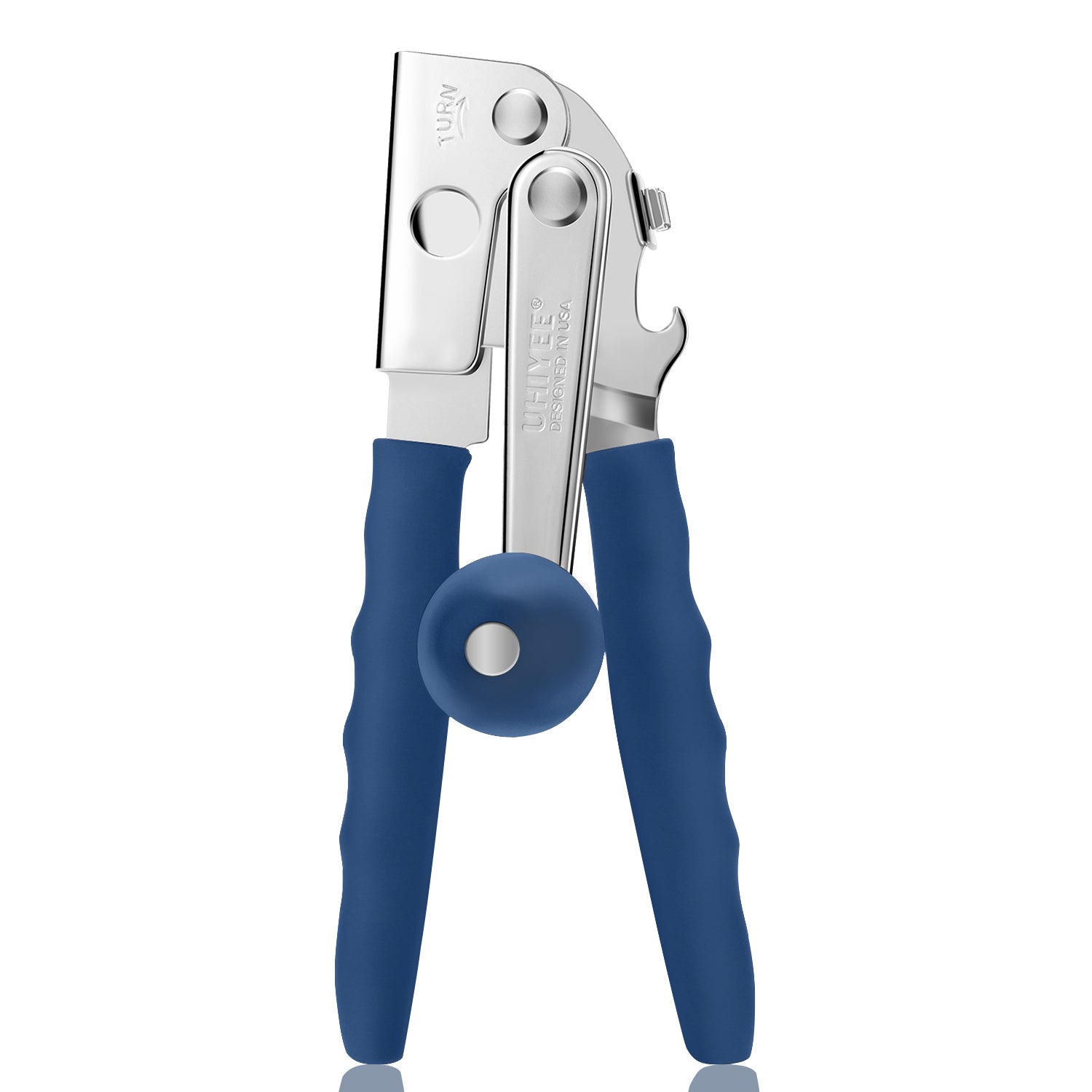 UHIYEE Commercial Crank Handle Can Opener with Magnetic Lid Lifter
