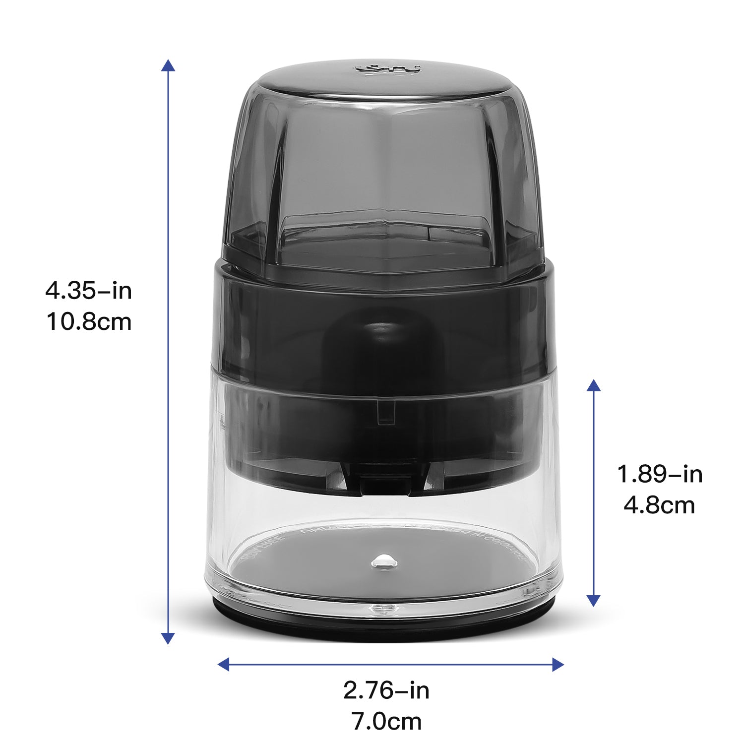 UHIYEE Premium Multipurpose Garlic Crusher Grinder with Tritan Container, BPA-Free, Dishwasher Safe