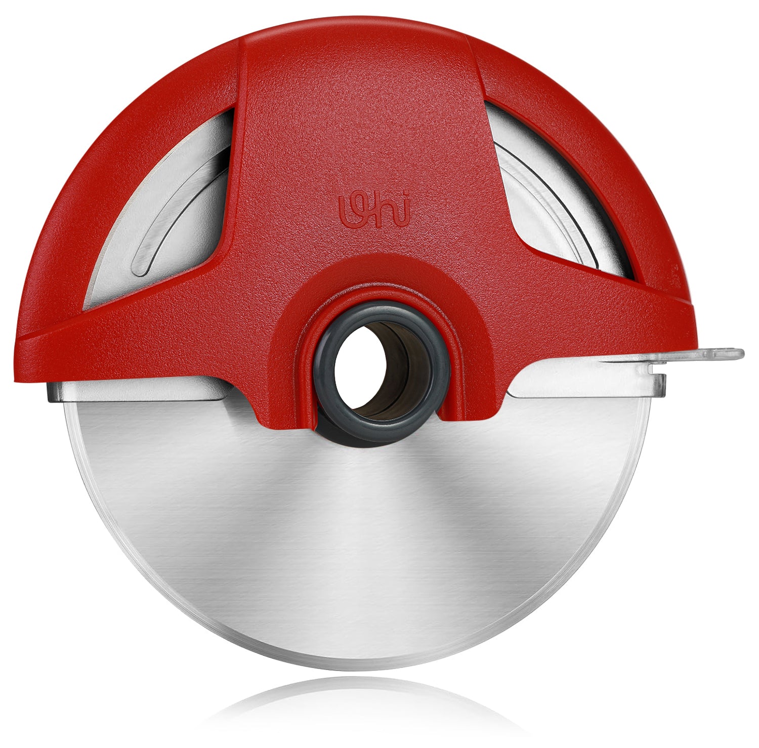 UHIYEE Pizza Cutter Wheel, 4.3" Large Pizza Slicer Wheel with Safety Blade Cover